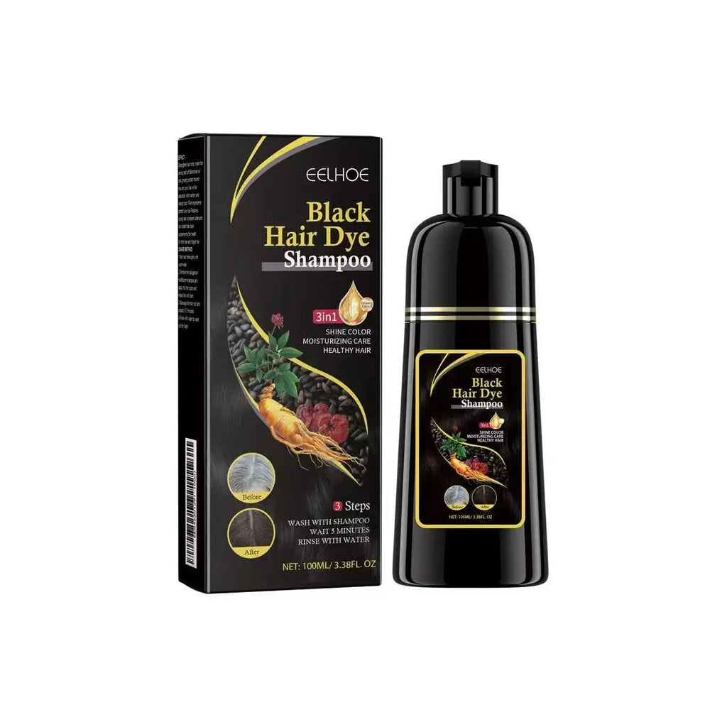 3 in 1 Hair Dyeing Care Shampoo for Men and Women 100 200ml