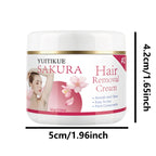 Sakura Plant-Based Hair Removal Cream 60g