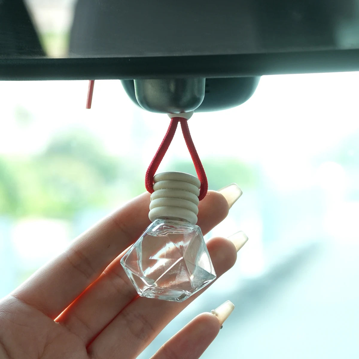 4 Pack Car Air Freshener Hanging Perfume Diffuser Odor Eliminator - 6