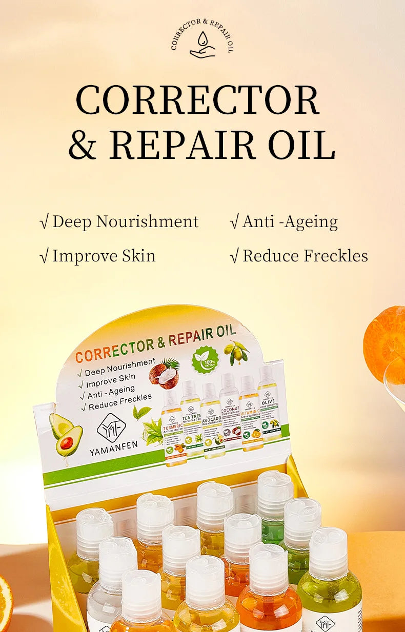 Yamanfen Essential Oil Blend Multi Purpose Face Body Hair Care Oil