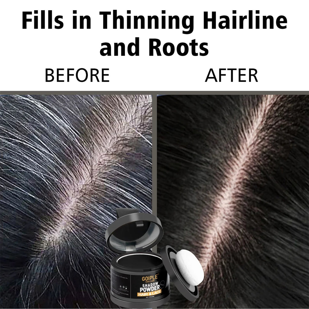 Goiple Hair Root Touch Up Set Instant Gray Coverage Shadow Powder