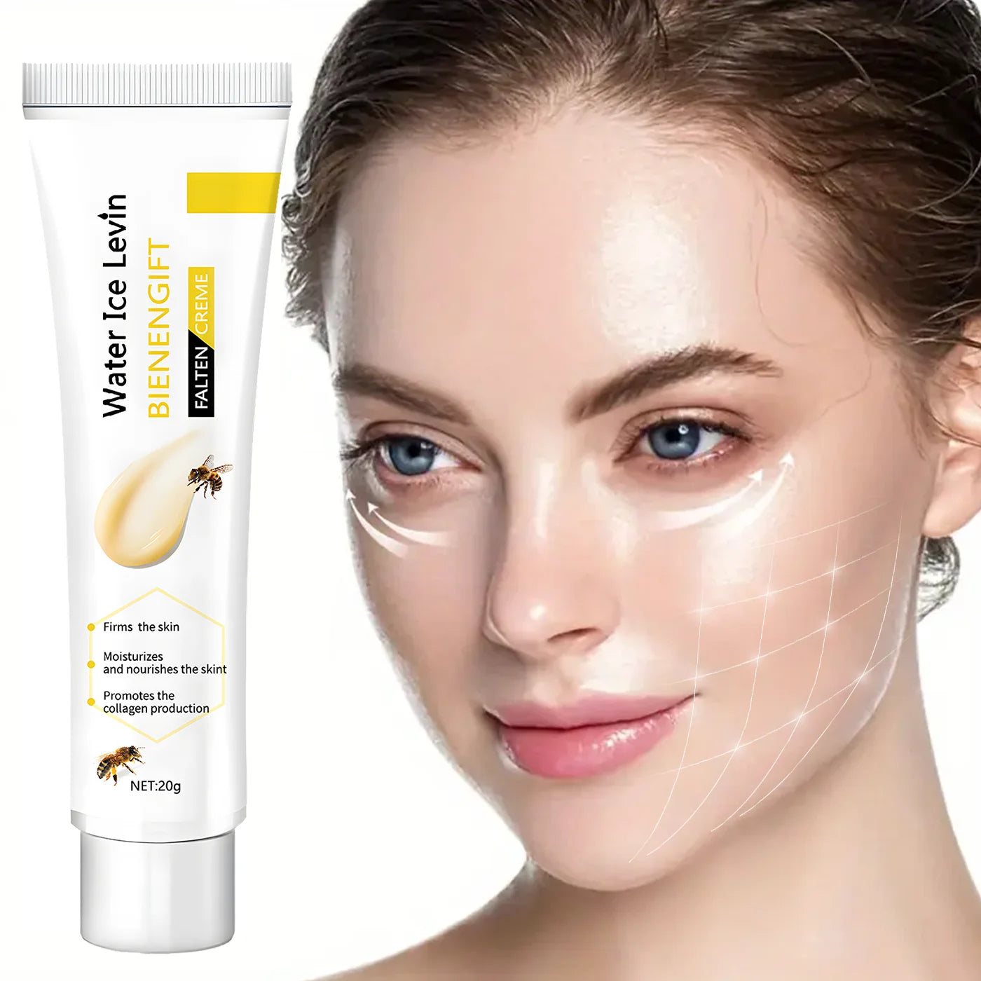 Bee Venom Face and Neck Tightening Cream Anti Aging Skin Firming - 1