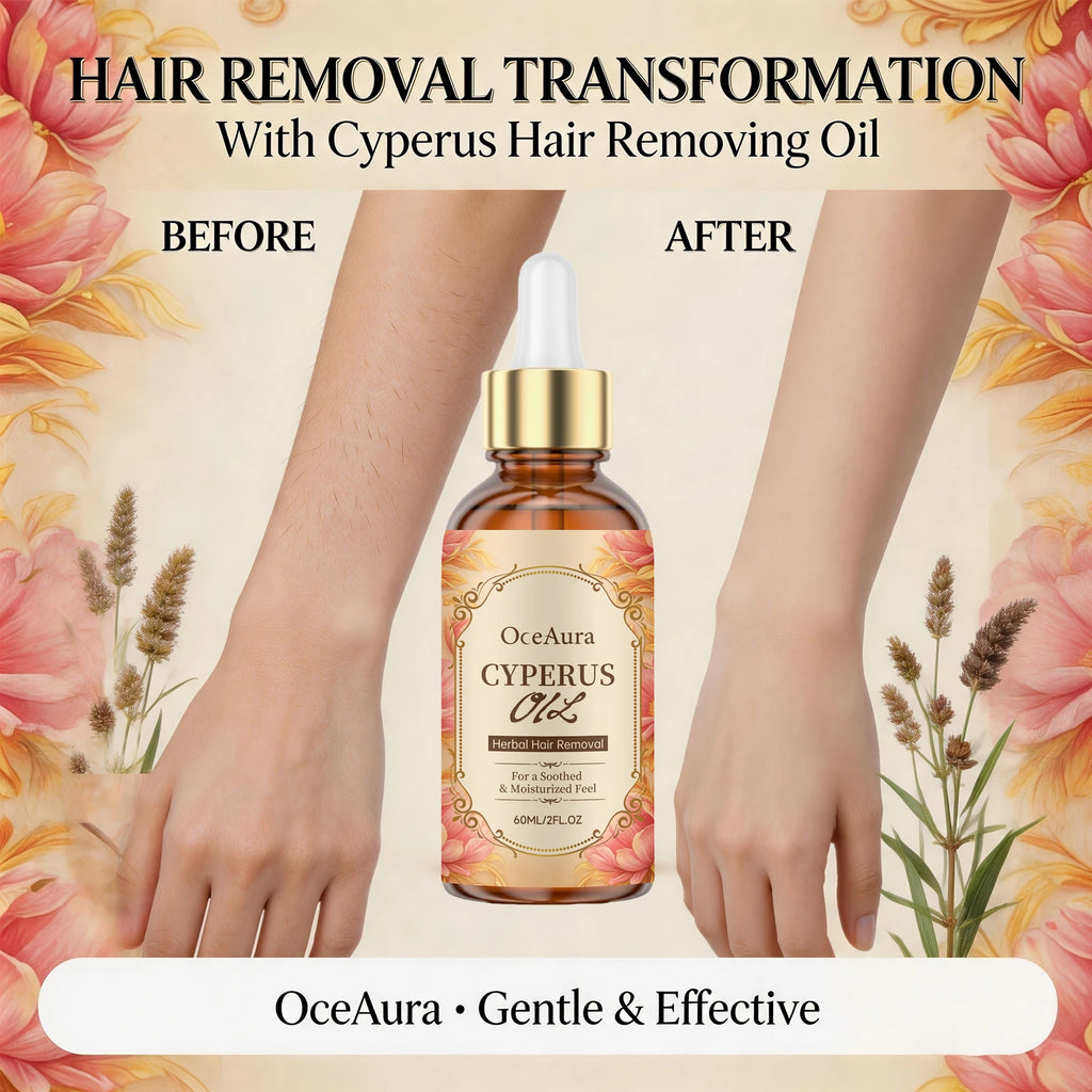 Herbal Cyperus Oil Hair Growth Inhibitor and Soothing Serum