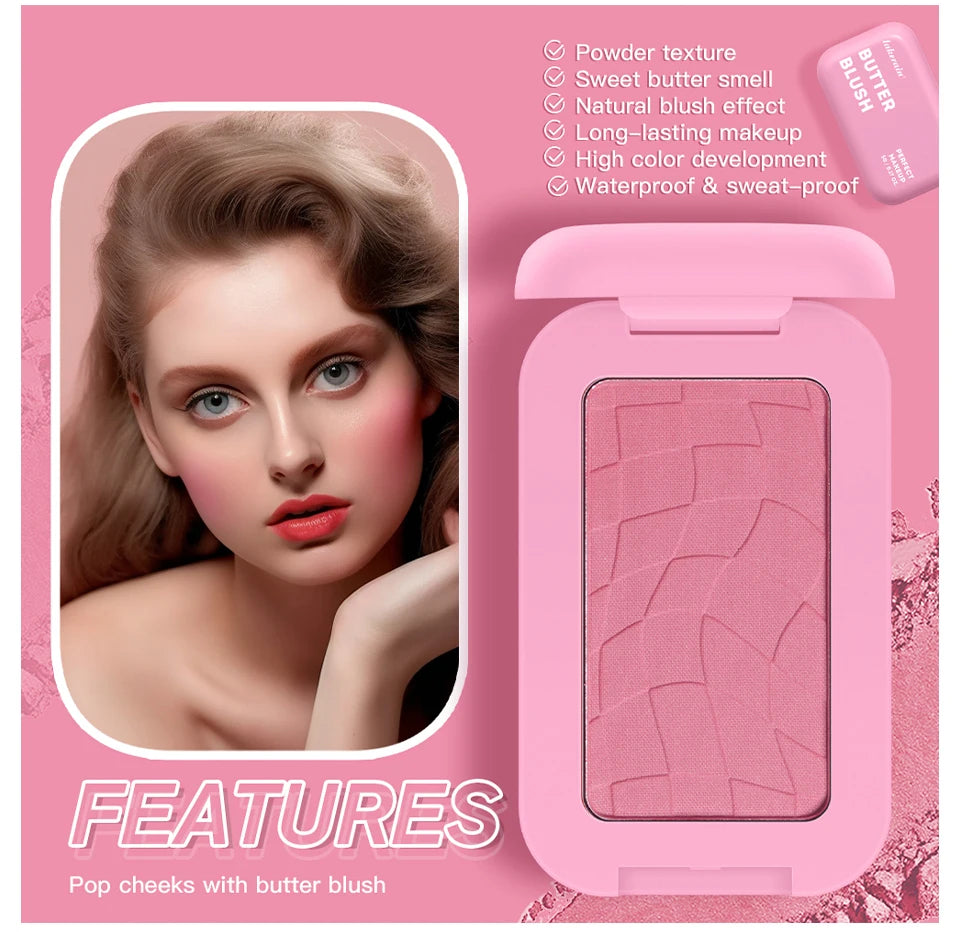 Long-Lasting Waterproof Butter Cream Blush - 8