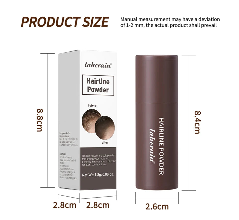 Waterproof Hairline Shadow Powder for Root Concealing - 17