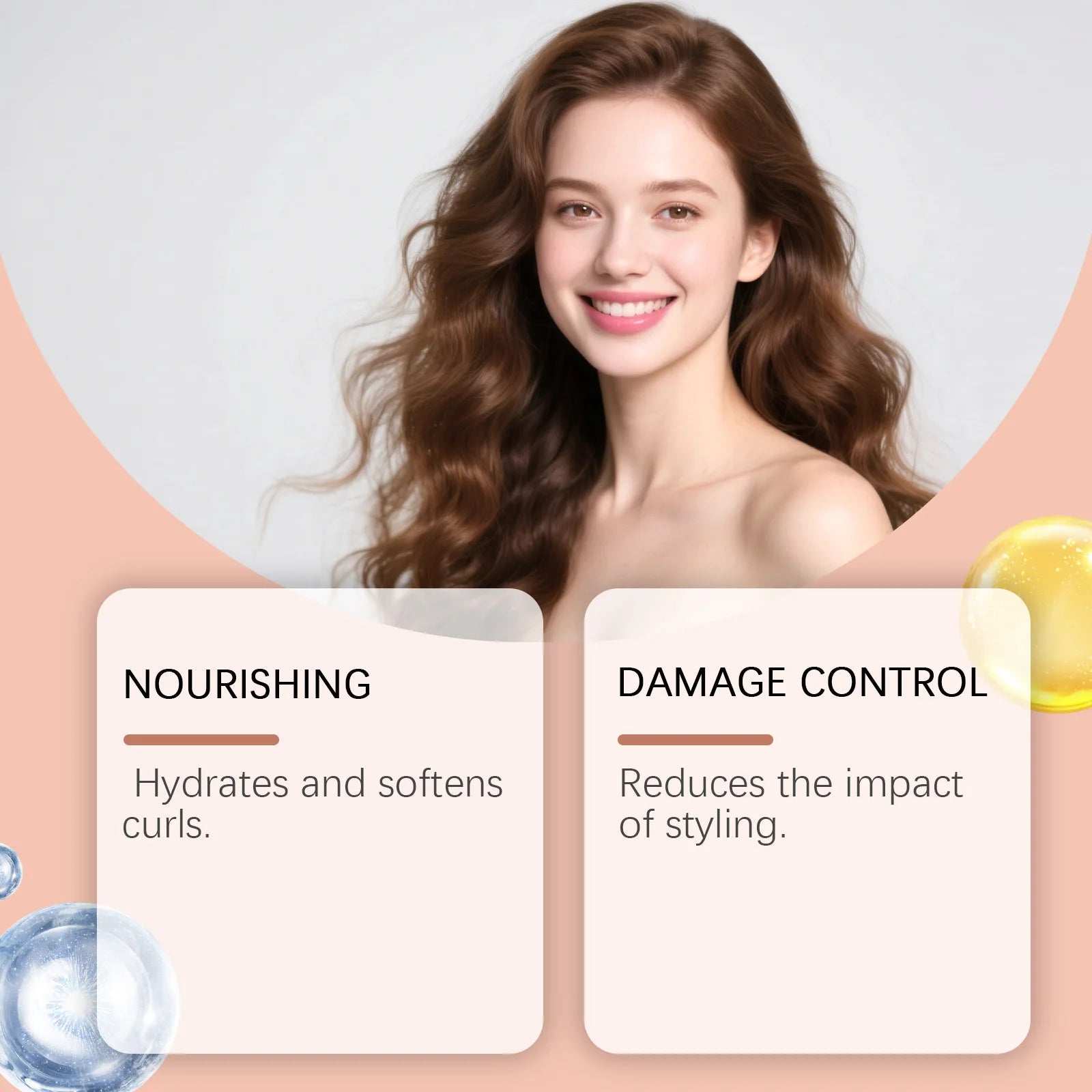 Hydrating Curl Defining Cream with Castor and Coconut Oil - 8