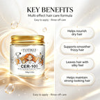 YUITIKUE CER-100 Keratin Ceramide Hair Mask Deep Conditioning Treatment