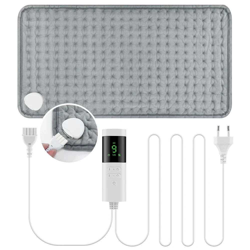Electric Heating Pad for Back and Muscle Pain Relief