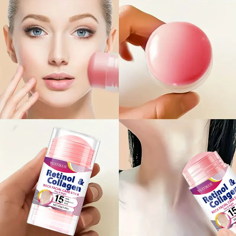 Retinol and Collagen Neck Cream Firming Moisturizer Stick 40g - 3
