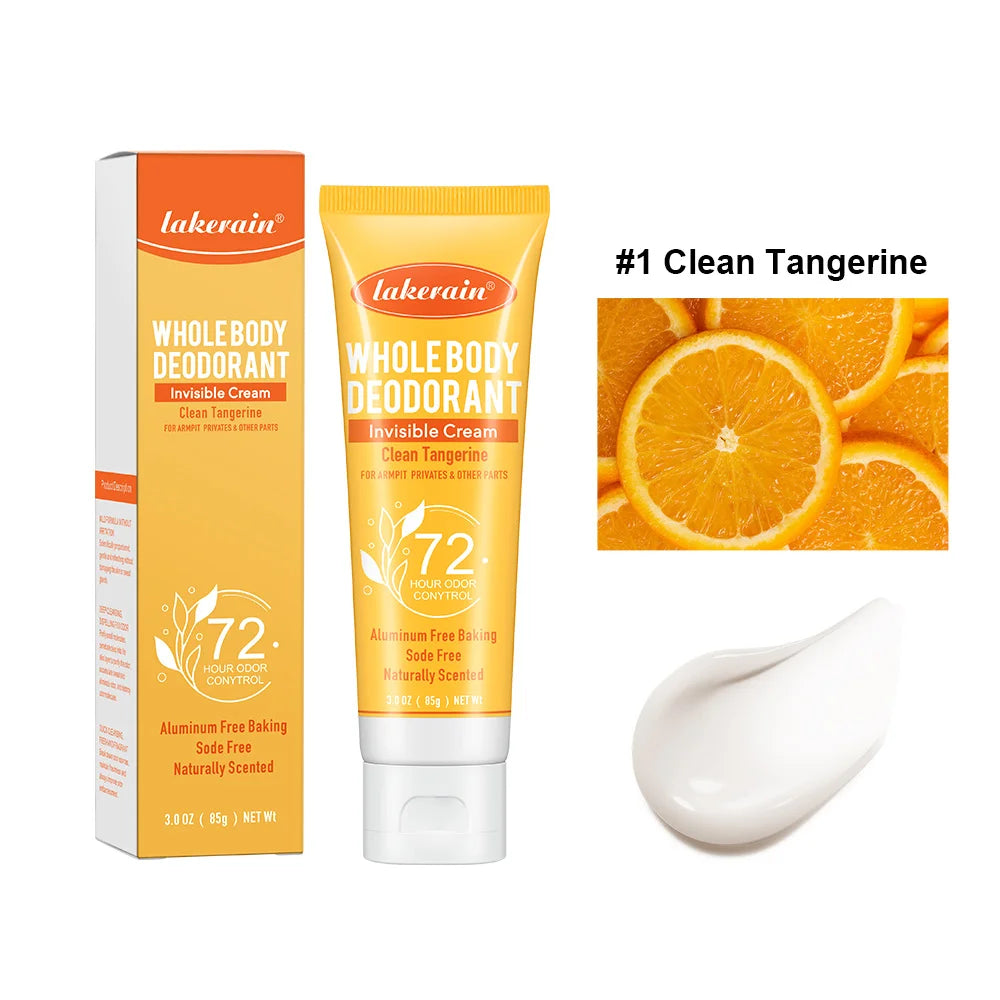 Long-Lasting Invisible Whole Body Deodorant Cream - 17