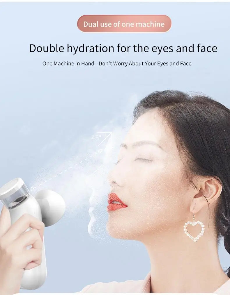 Portable Eye Mist Steamer and Facial Hydration Sprayer - 11