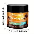 YUITIKUE Intensive Tanning Gel Natural Bronzer for Golden Bronze Glow