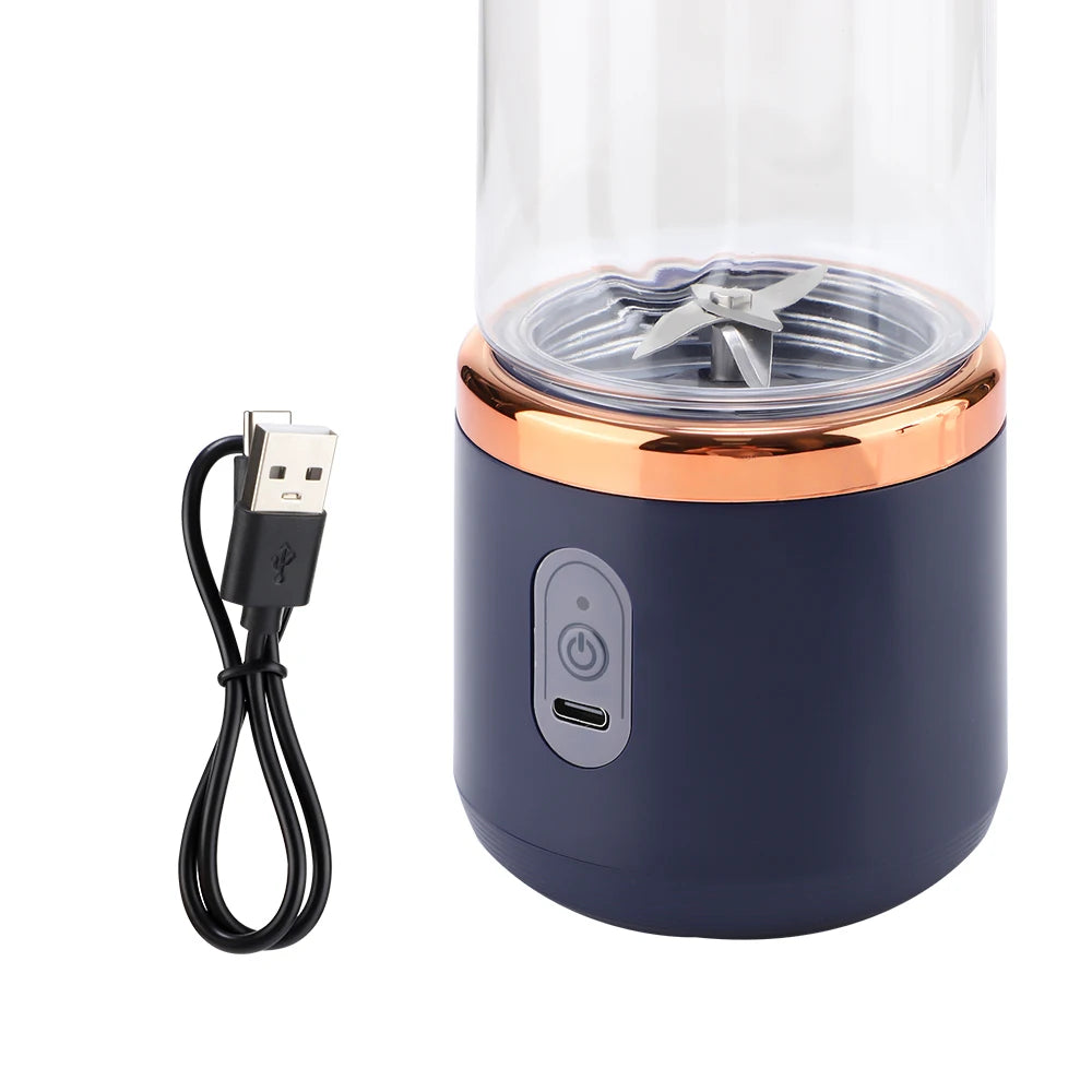 Portable Wireless Electric Juicer Cup for Fresh Fruit Smoothies