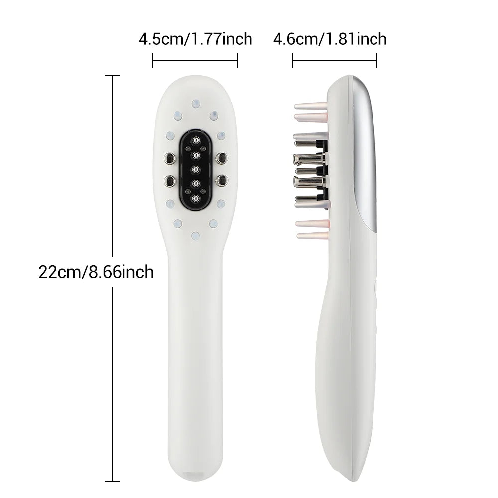 Electric Scalp Massager and Hair Oil Applicator Comb