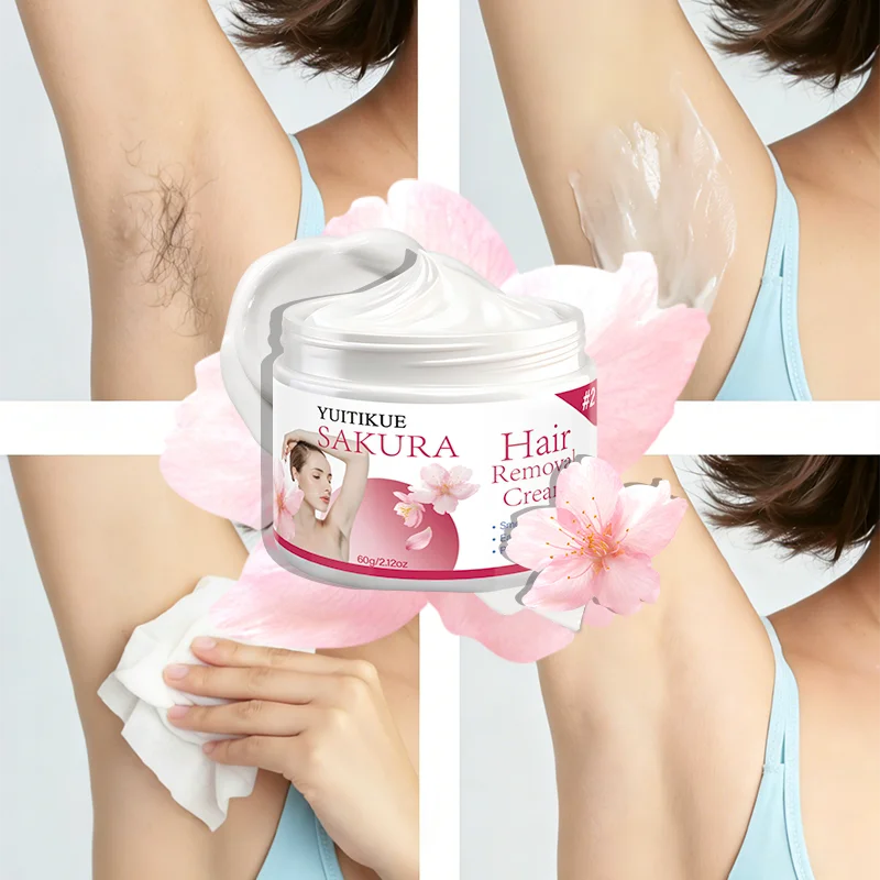 Sakura Plant-Based Hair Removal Cream 60g