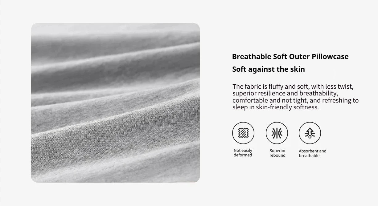 Mijia Natural Latex Pillow Pro Orthopedic Neck Support Sleep Bedding - 15