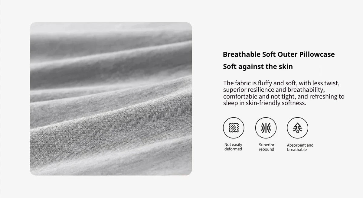 Mijia Natural Latex Pillow Pro Orthopedic Neck Support Sleep Bedding
