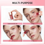 Waterproof Matte Liquid Blush with Built-in Applicator