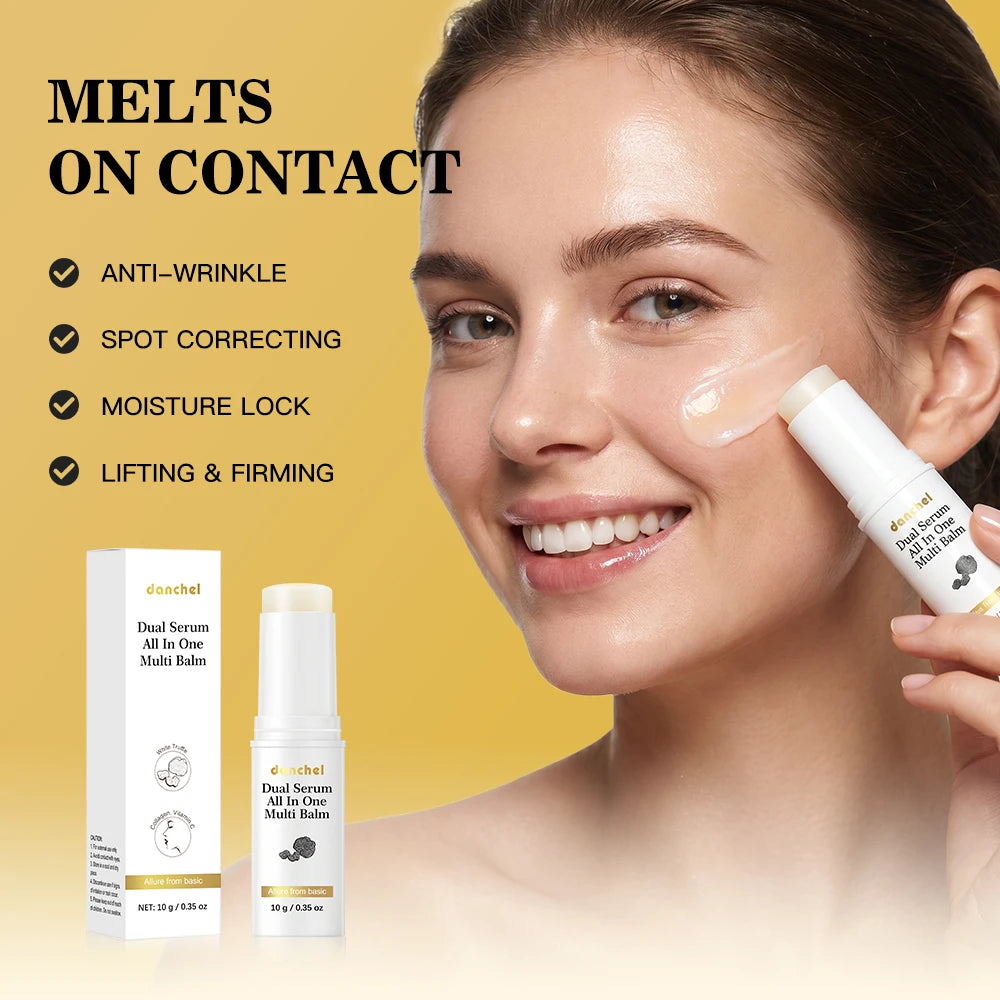 Collagen & Vitamin C Multi-Balm Serum Stick for Radiant Skin - 8