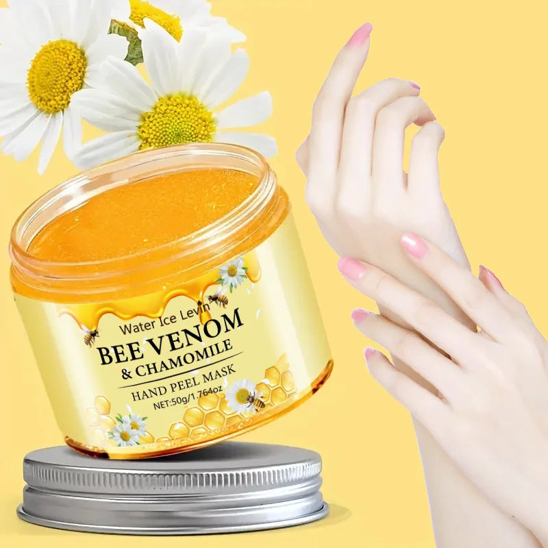 Bee Venom Chamomile Hand Wax Mask Exfoliating Moisturizing Skin Care