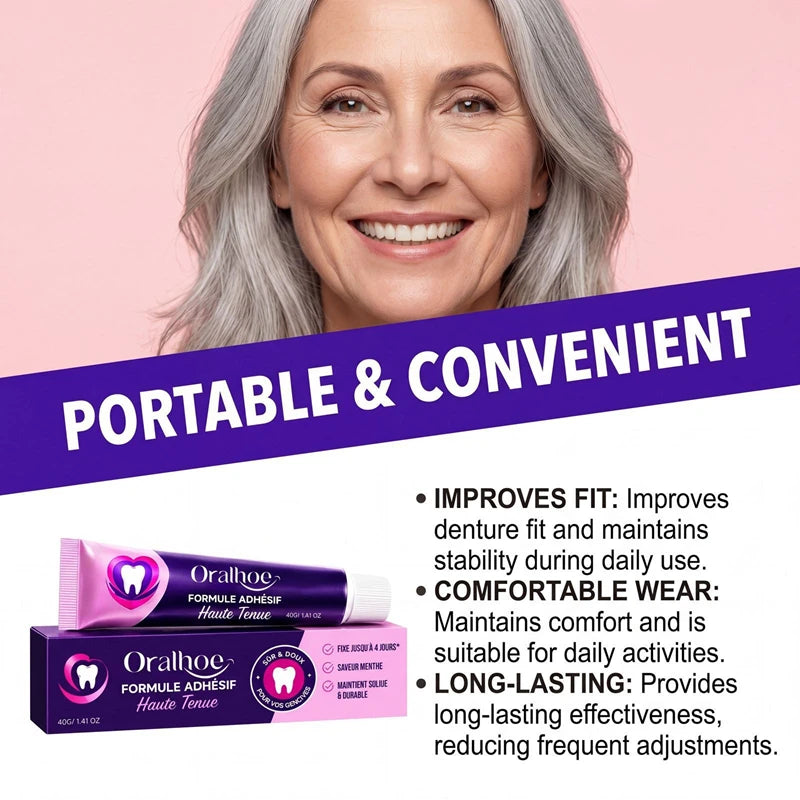 Silicone Denture Adhesive Cushion for Secure Daily Fit - 6