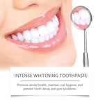 Intense Whitening Toothpaste for Stain Removal and Sensitive Teeth
