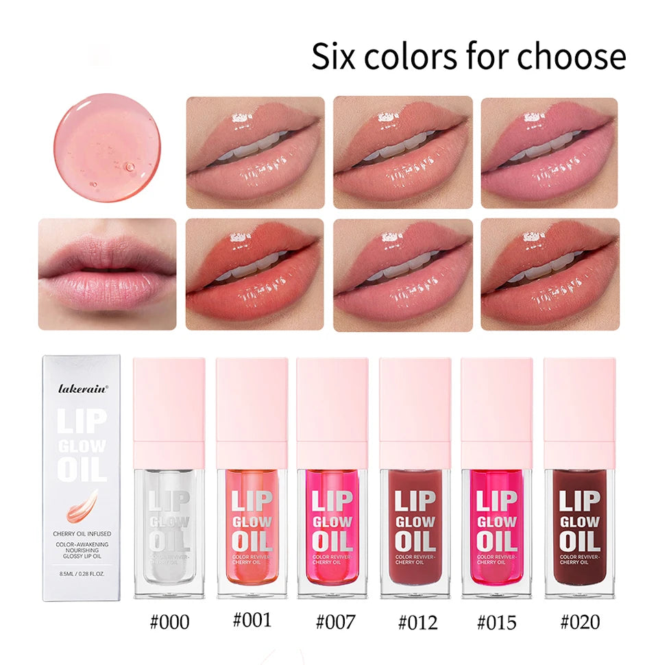 Hydrating Lip Glow Oil for Nourished and Shiny Lips