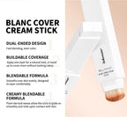 Dual-Ended Waterproof Foundation Stick with Built-in Brush