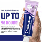 Thermoplastic Denture Adhesive Gel for Comfortable Secure Fit