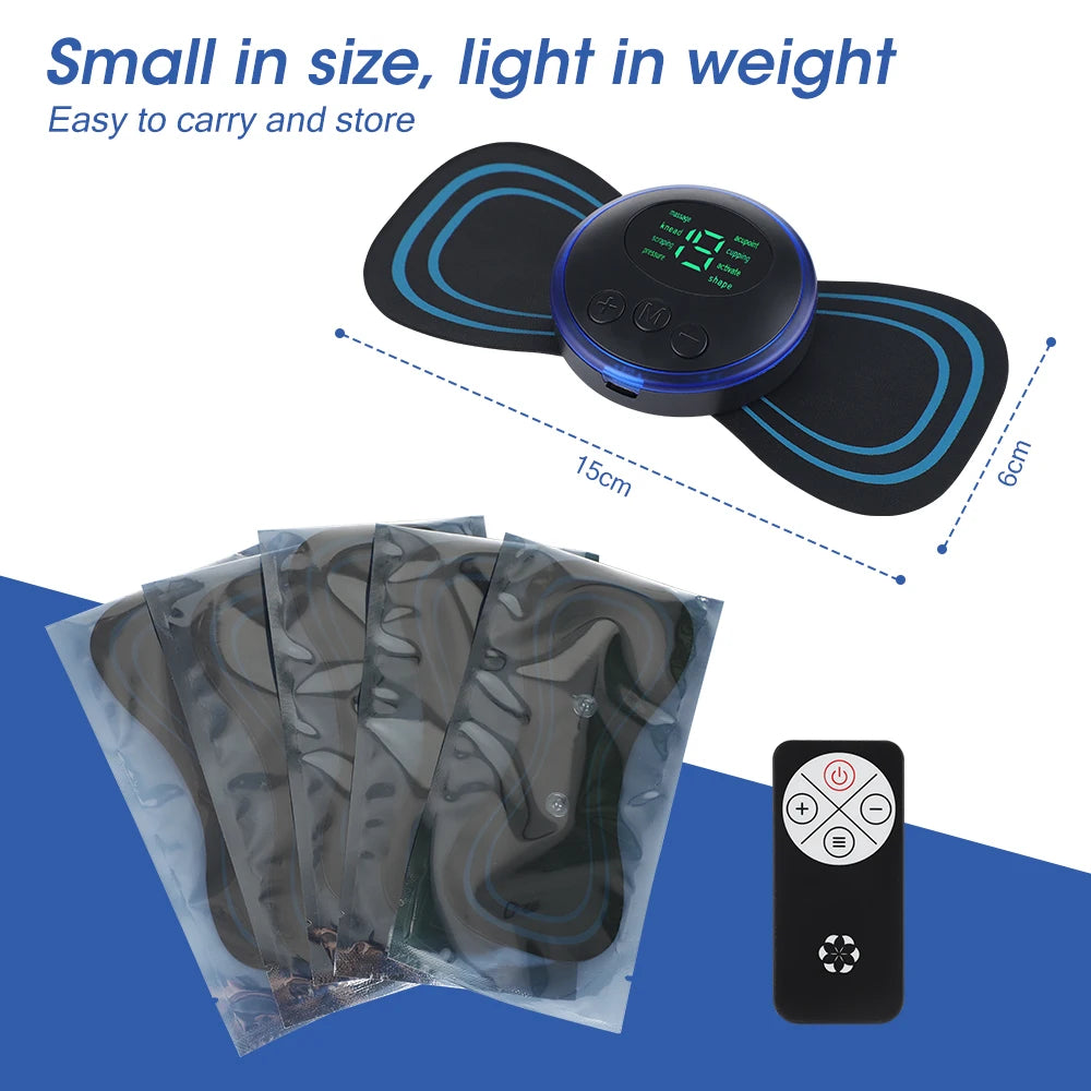 Portable Electric Body Massage Patch with 8 Modes - 14