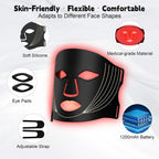 7-Color LED Light Therapy Face Mask for Skin Rejuvenation