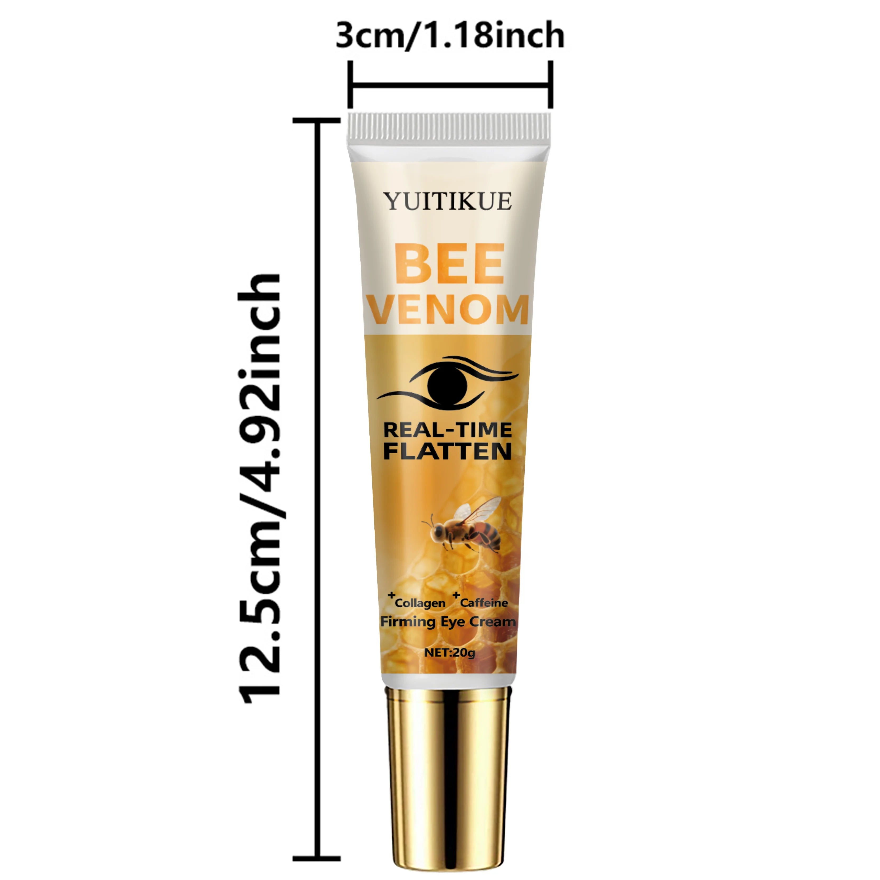 Bee Venom Firming Eye Cream Collagen Anti Aging Dark Circle Treatment - 14