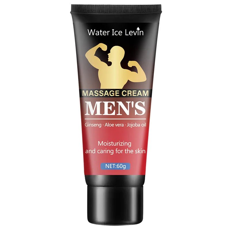 Water Ice Levin Ginseng Massage Cream Aloe Vera Jojoba Body Moisturizer