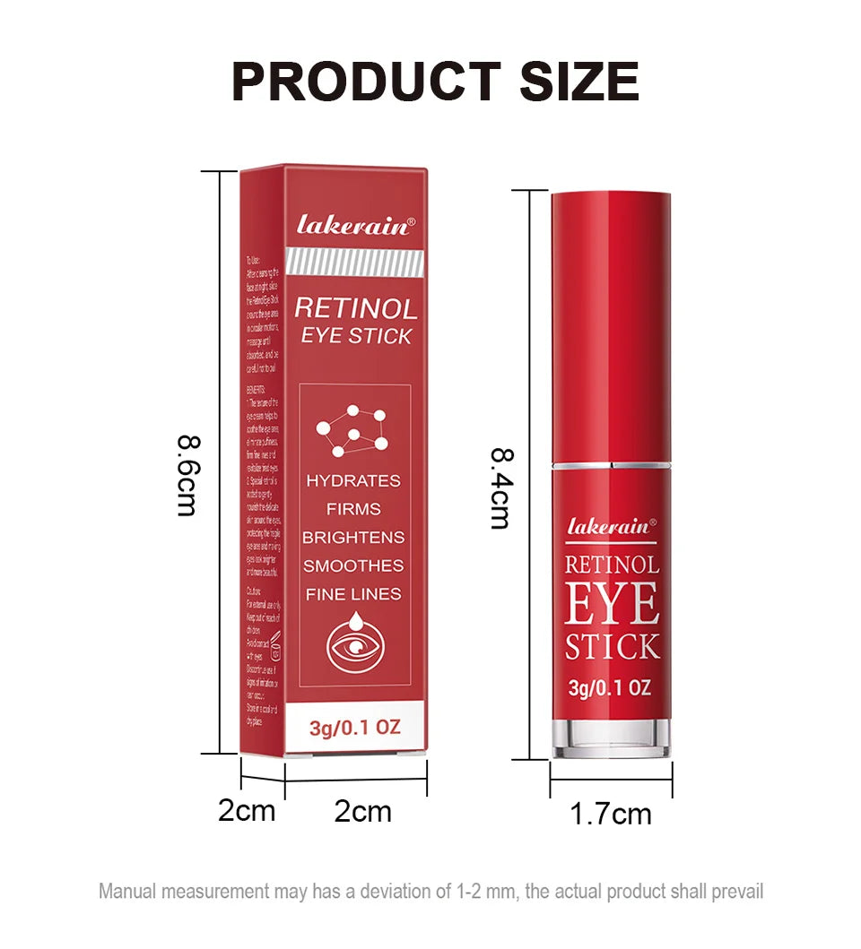 Retinol Anti-Aging Eye Stick for Dark Circles and Puffiness