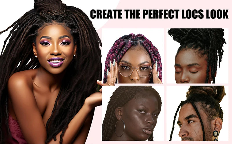 9.5oz Rose Water Locking Gel for Dreadlock Moisturizing and Styling