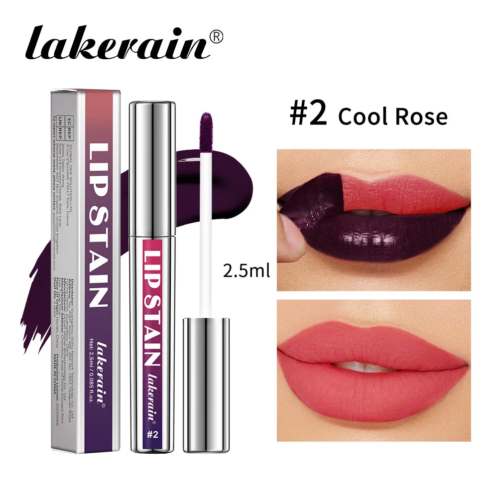 Waterproof Peel-Off Lip Stain for Long-Lasting Matte Color - 39