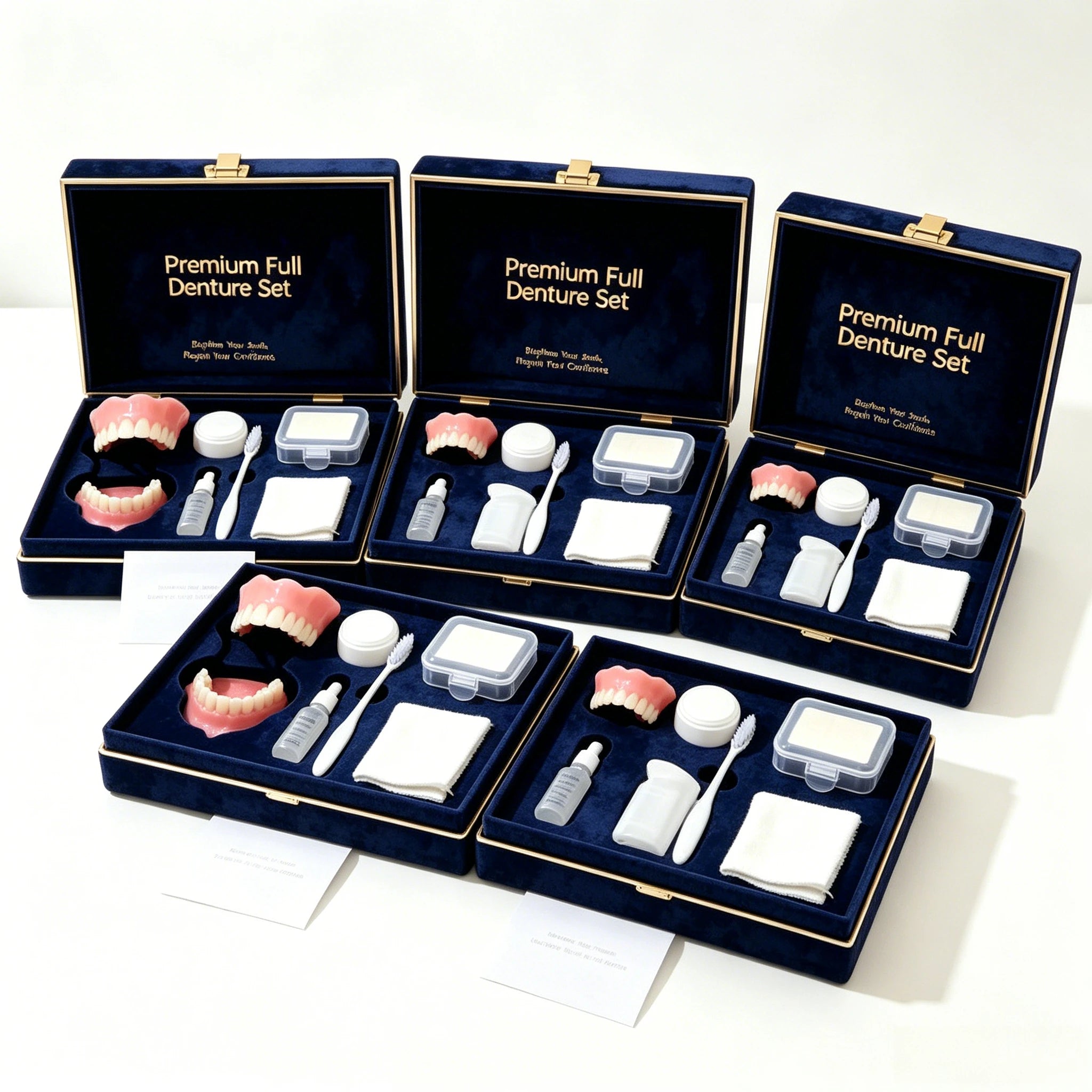 Temporary Full Denture Set for Instant Smile Correction - 16