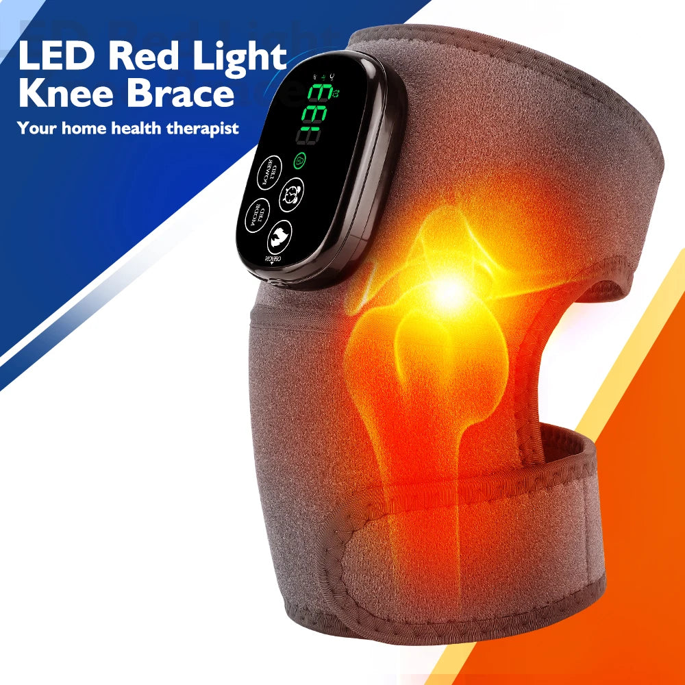 Cordless Heated Knee and Joint Massage Wrap - 7