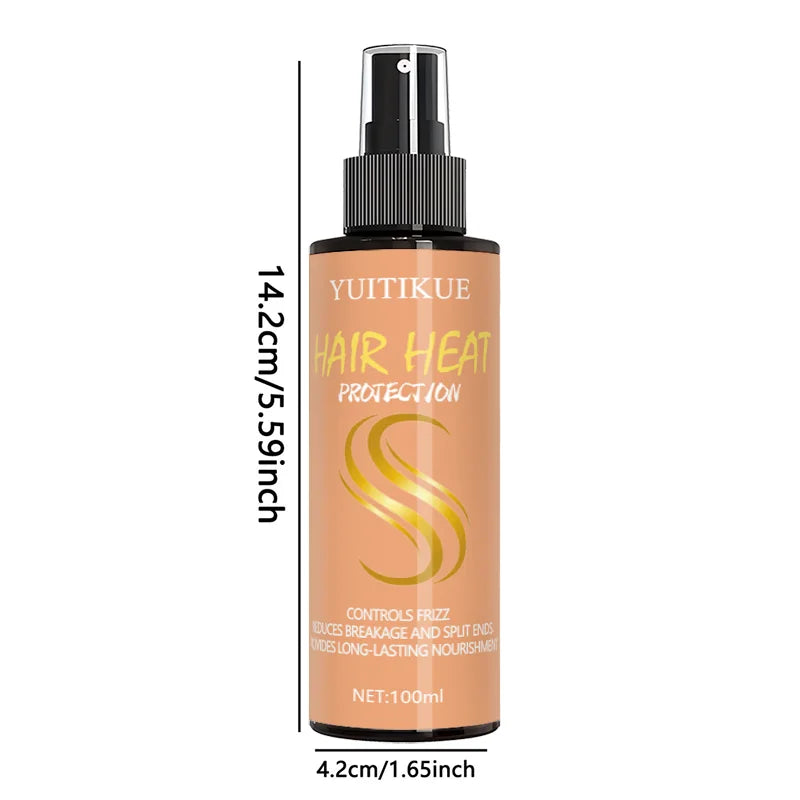 Hair Thermal Protection Spray 100ml Frizz Control and Heat Styling - 14