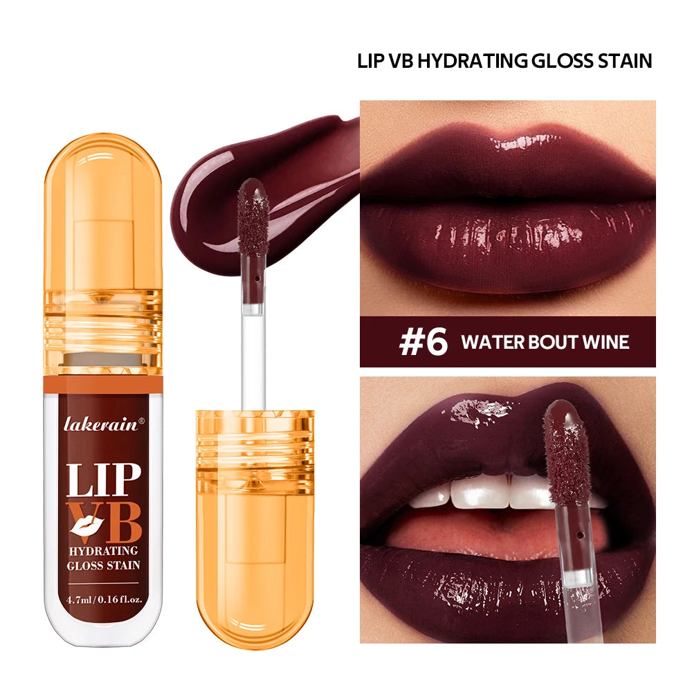 Hydrating Lip Gloss Stain with Moisturizing Vanilla Formula