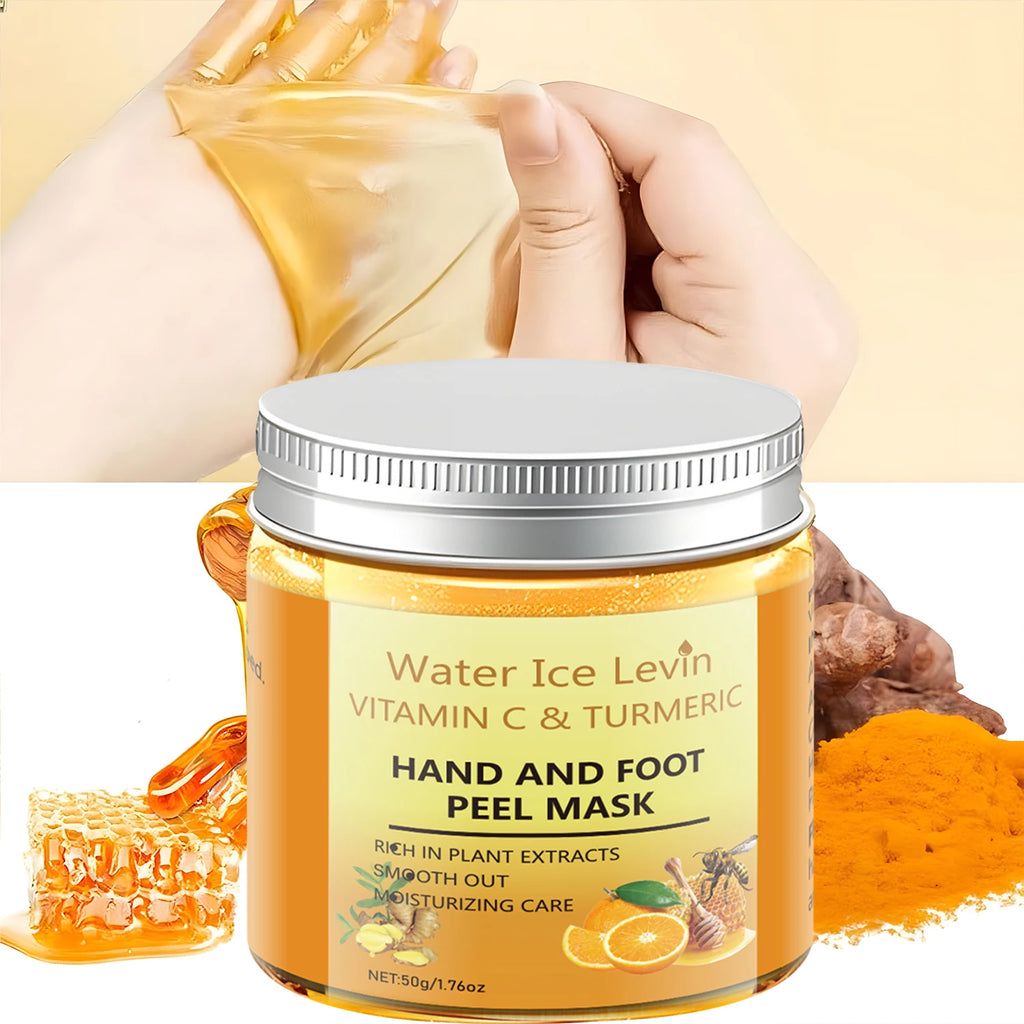 Vitamin C Turmeric Hand and Foot Peel Mask Exfoliating Treatment
