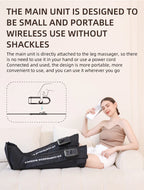 Full Leg Air Compression Massager for Recovery and Circulation