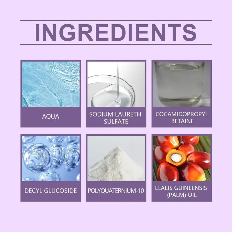 Purple Toning Shampoo for Blonde and Gray Hair 100ml
