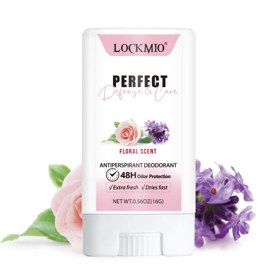 Lockmio 48H Antiperspirant Deodorant Stick Long Lasting Sweat Protection