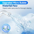 Portable Sonic Toothbrush and Water Flosser Oral Care Set