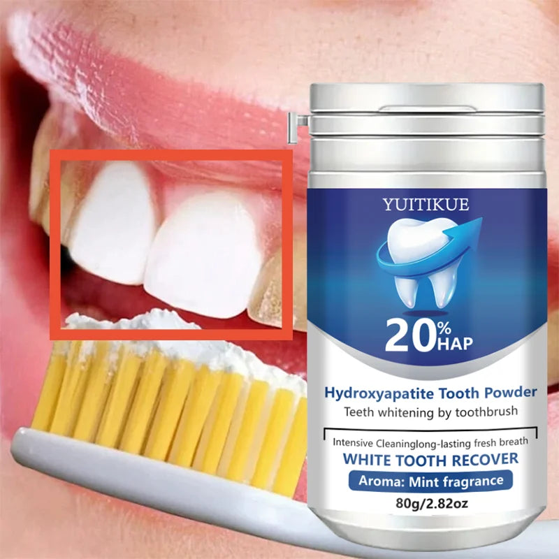 20% Hydroxyapatite Teeth Whitening Powder Enamel Repair Tooth Polish - 2