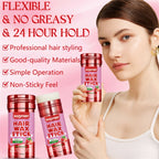 Hair Wax Stick with Styling Accessories Kit for Flyaway Control