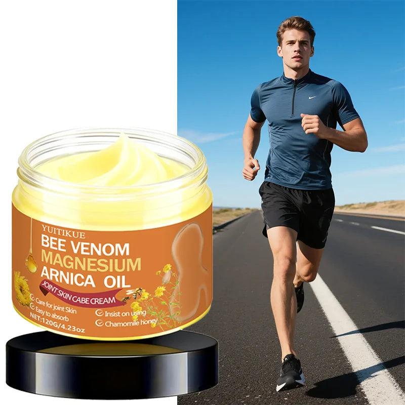 YUITIKUE Bee Venom Magnesium Arnica Joint Cream Moisturizing Body Balm - 2