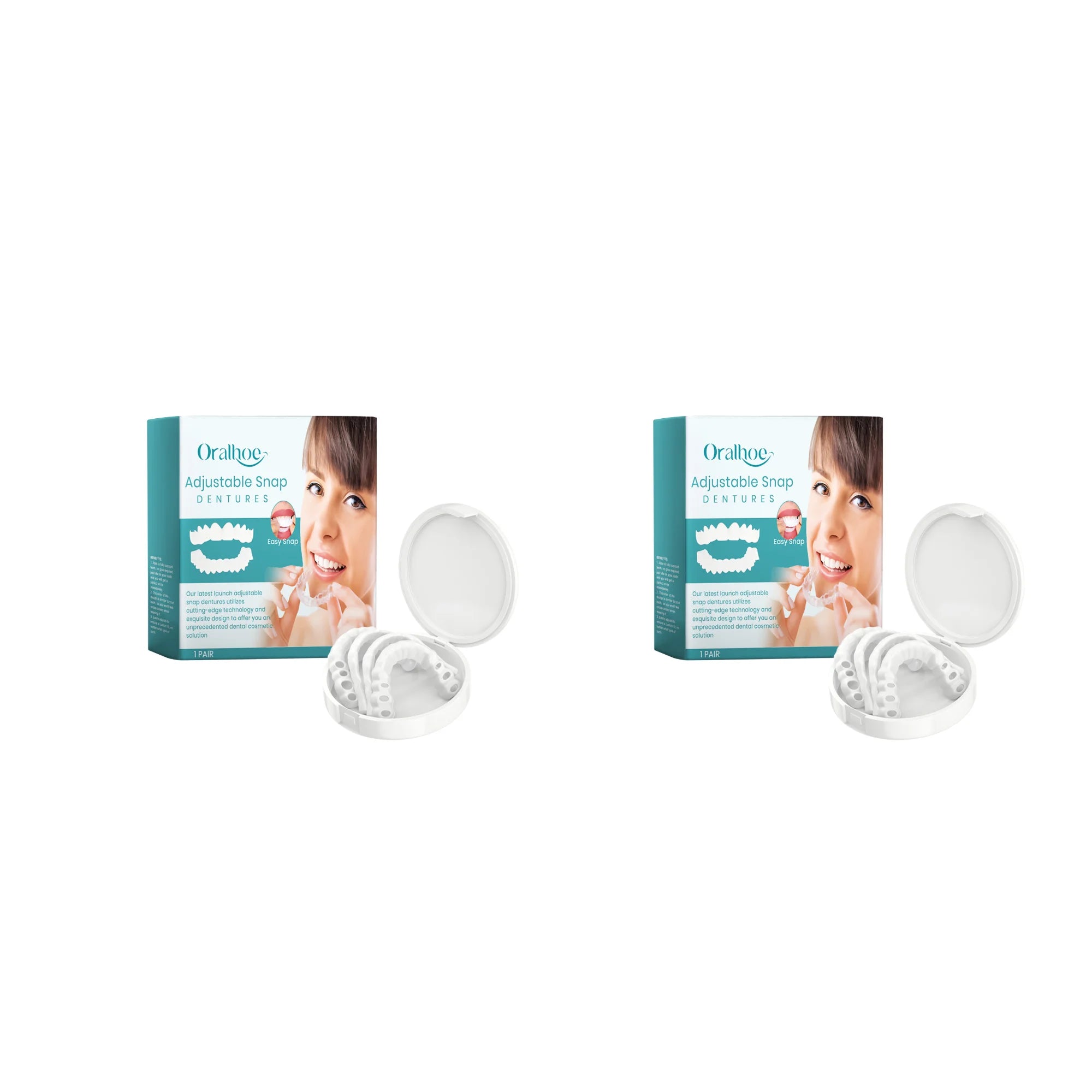 Adjustable Snap-On Dentures for Instant Smile Repair - 15