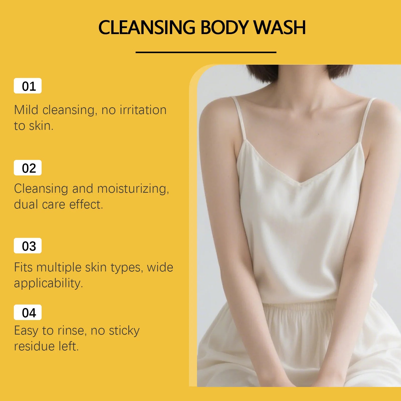 Anti-Mite and Acne Control Body Wash for Oily Skin - 10